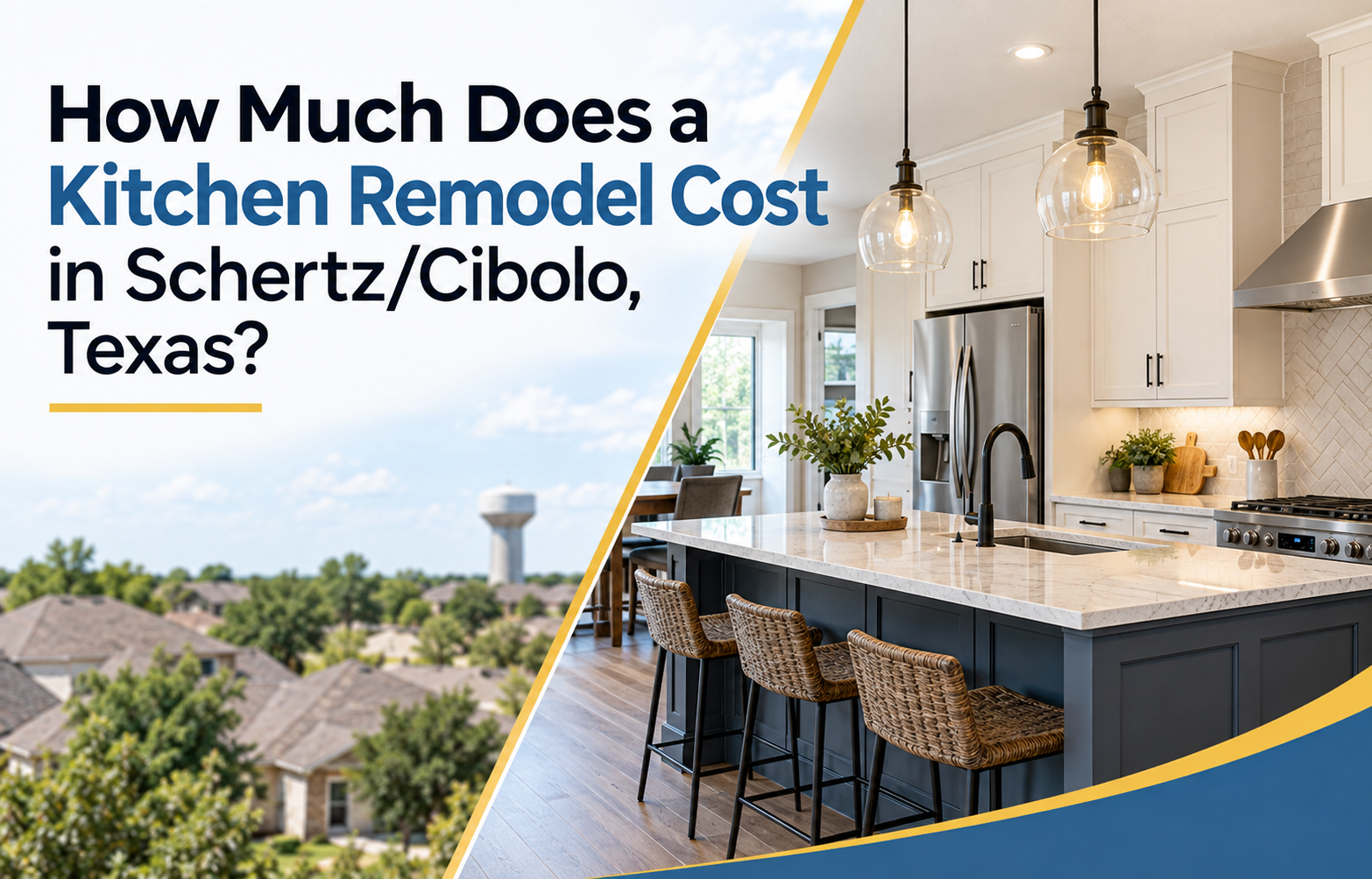 Kitchen Remodel Costs in SchertzCibolo